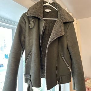 URBAN OUTFITTERS FAUX SHEARLING JACKET SIMILAR TO ZARA